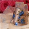 Order  Vintage Rose Ribbon - Beige/Blue